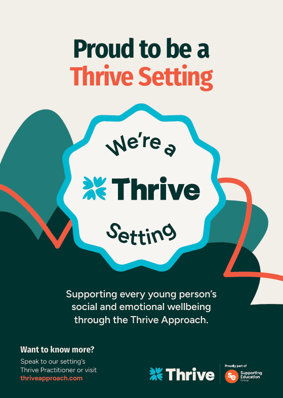 Proud to be a Thrive Setting poster